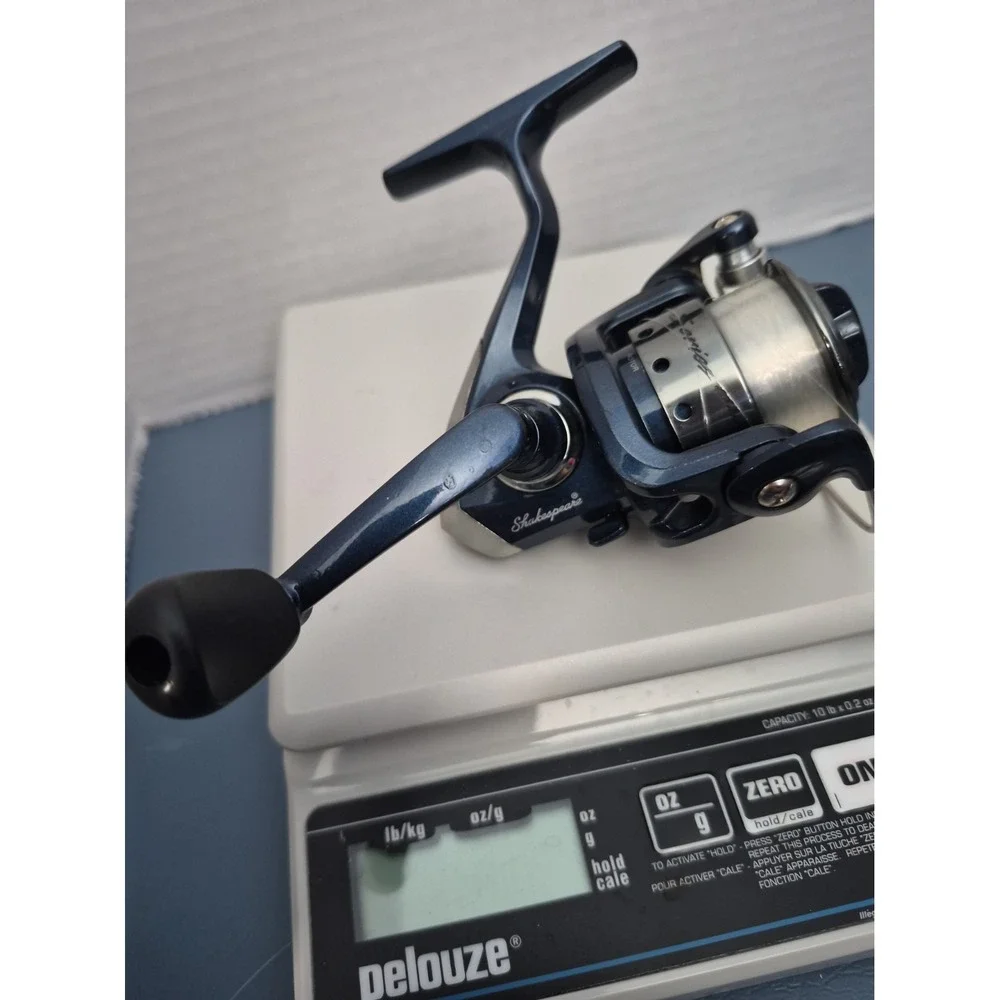 Shakespeare Micro Series Blue. Ultra Light. New off Combo. Pre-Spooled 4Lb Stren